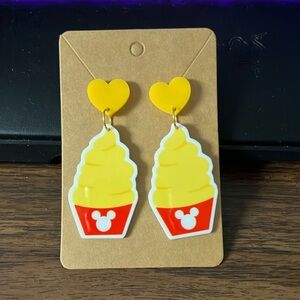 Dole whip Disney earrings